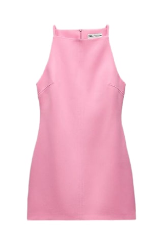 Robe droite - Rose poudré