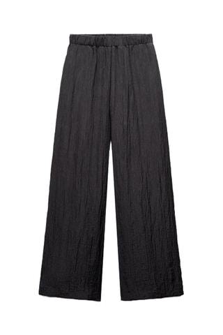 Pantalon wide legs - Noir