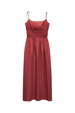 Robe midi - Bordeaux