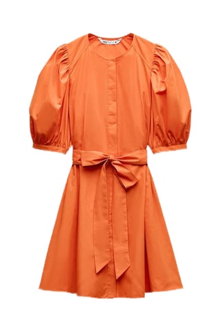 Robe droite - Orange