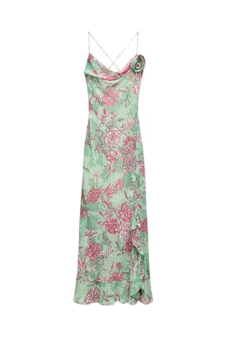 Robe midi - Vert