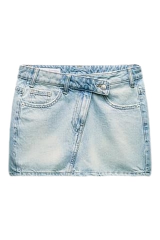 Minijupe en jean - Bleu