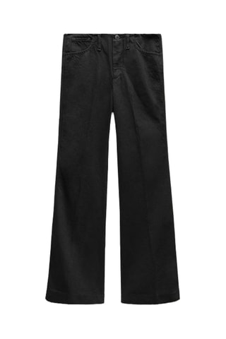 Pantalon bootcut - Noir