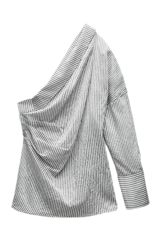 Top asymétrique - Blanc