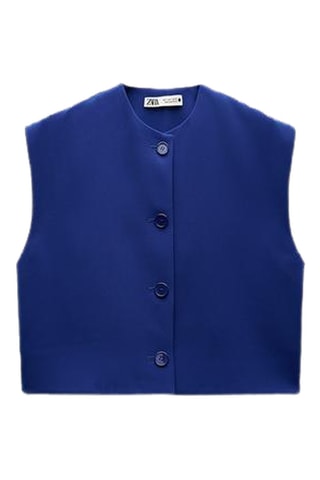 Gilet sans manches - Bleu roi
