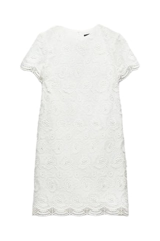 Robe droite - Blanc