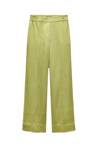 Pantalon en lin - Kaki