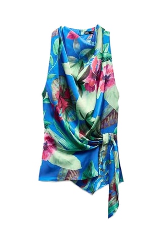 Top - Bleu clair