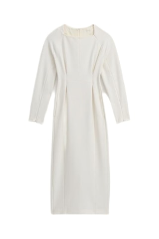 Robe droite - Blanc