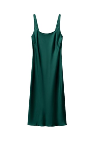 Robe trapèze - Vert foncé
