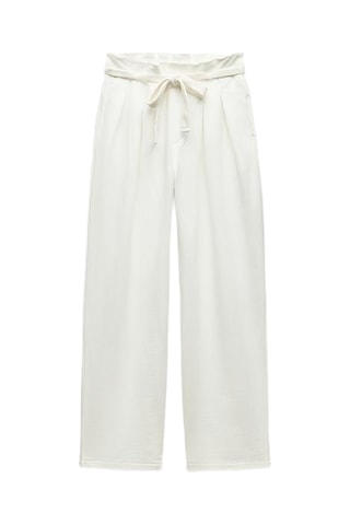Jogger large - Blanc