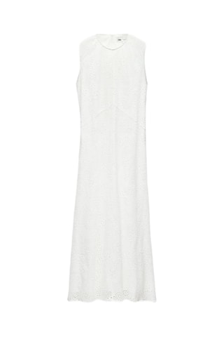 Robe midi - Blanc