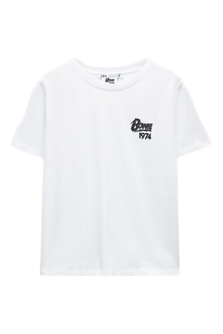 T-shirt David Bowie - Blanc