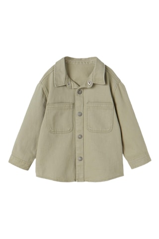 Surchemise Snoopy et les Peanuts - Vert olive