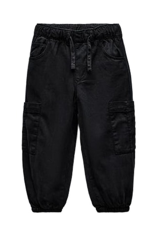 Pantalon en velours - Noir