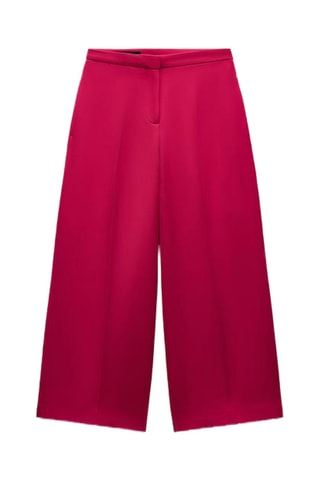 Pantalon wide legs - Fuchsia
