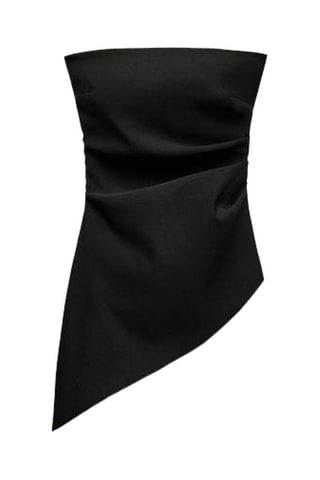 Top bustier - Noir