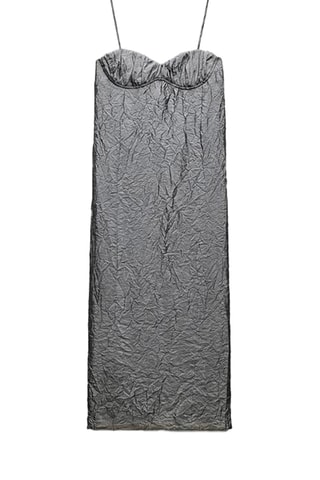 Robe droite - Gris