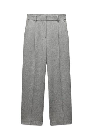 Pantalon droit - Gris clair