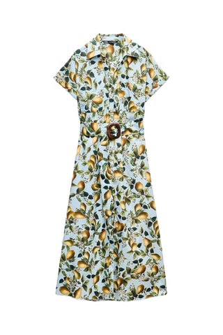 Robe chemise - Ciel