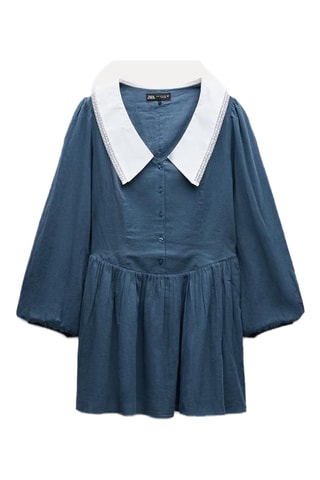 Robe patineuse - Bleu foncé