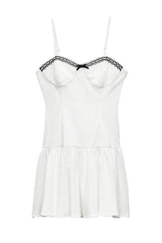 Robe bustier - Blanc