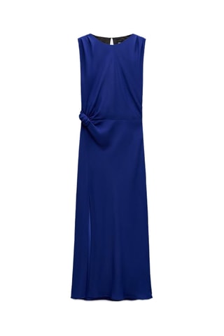 Robe droite - Bleu roi