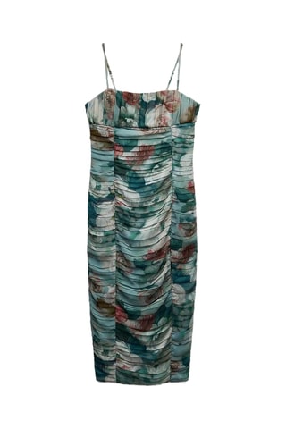Robe fourreau - Vert foncé
