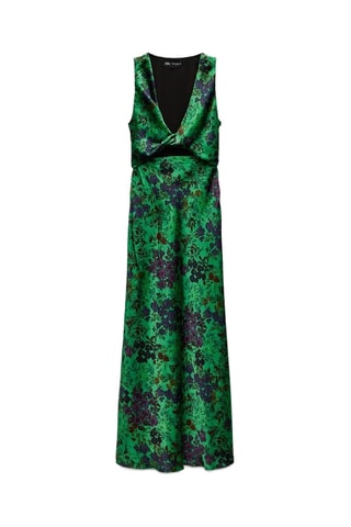 Robe longue - Vert