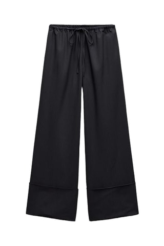 Pantalon large - Noir