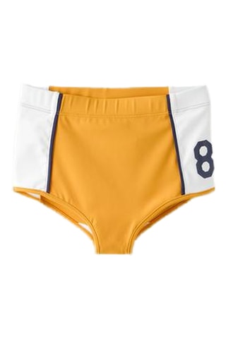 Slip de bain - Moutarde