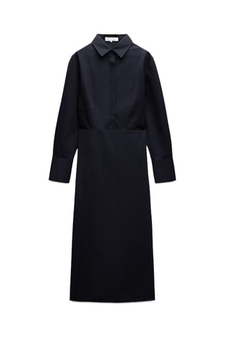 Robe trompe-l’œil - Noir