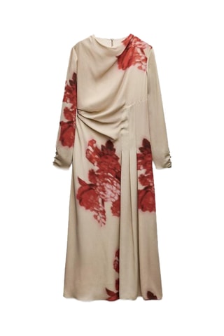 Robe droite - Beige