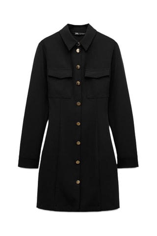 Robe chemise - Noir