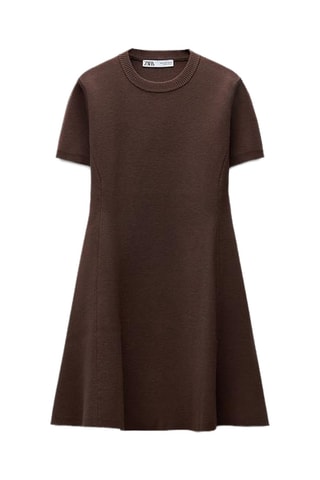 Robe patineuse - Marron