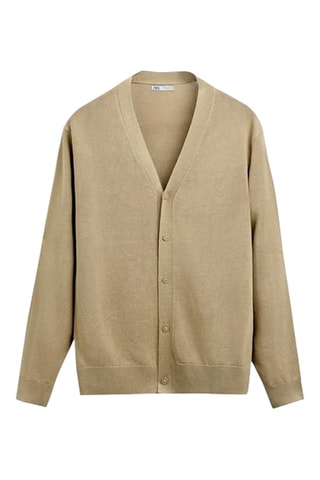 Gilet en lin - beige