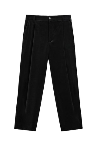Pantalon en velours - Noir