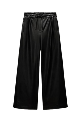 Pantalon wide legs - Noir