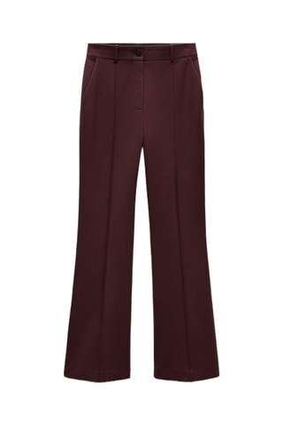 Pantalon flare - Bordeaux