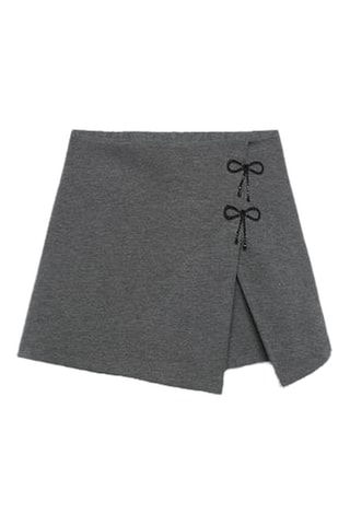 Jupe-short - Gris