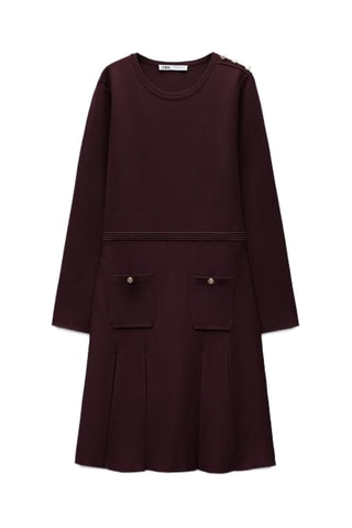 Robe patineuse - Bordeaux