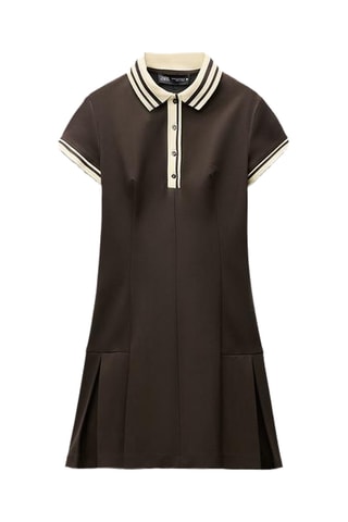 Robe polo - Marron