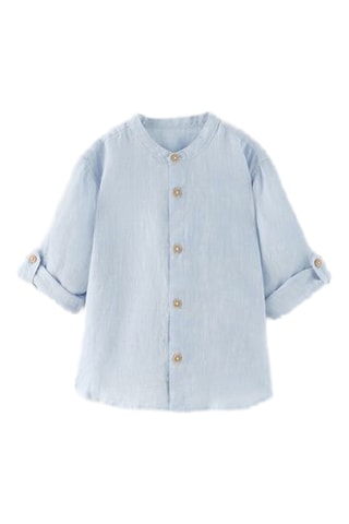 Chemise en lin - Ciel