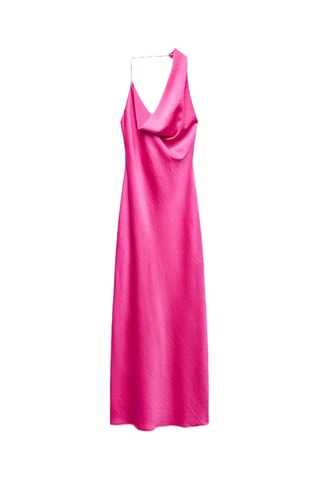 Robe midi - Fuchsia