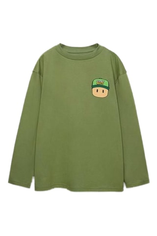T-shirt Stumble Guys - Vert olive