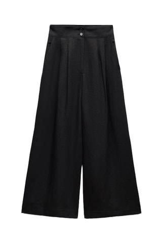 Pantalon en lin - Noir