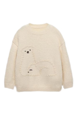 Pull polaire - Ecru