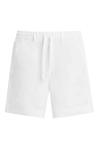 Bermuda en lin - Blanc