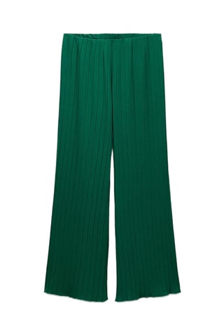 Pantalon plissé - Vert foncé