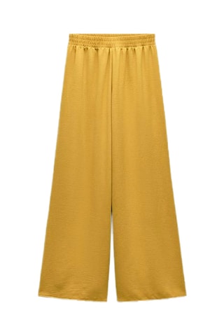 Pantalon palazzo - Jaune